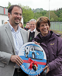 mobil_bt Jugendleiter Michael Brunner und Katrin Tönshoff